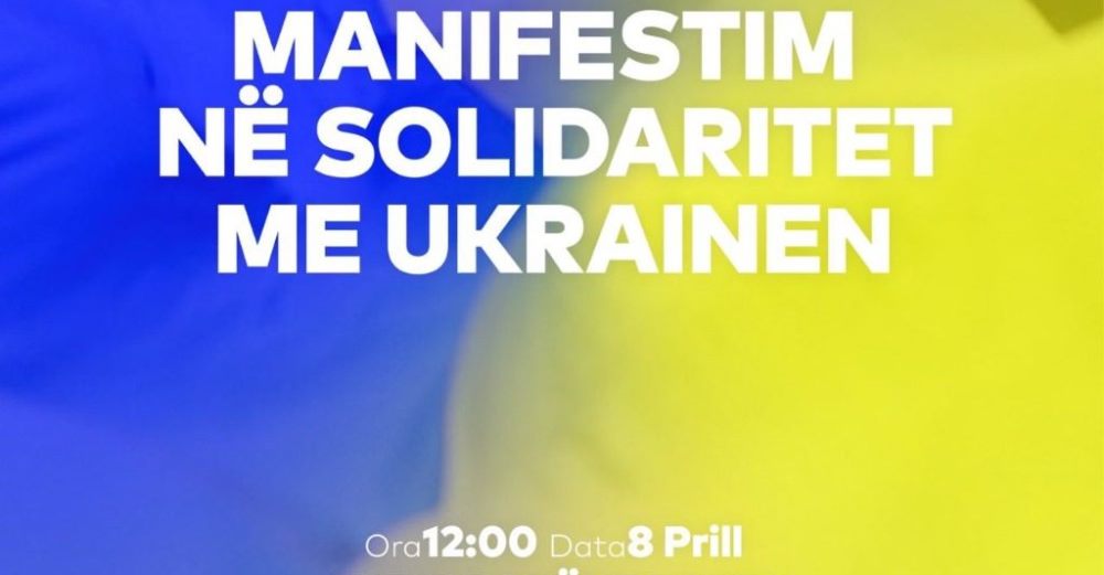 Sot manifestim ne mbeshtetje te Ukraines ne Tirane, rruget qe bllokohen